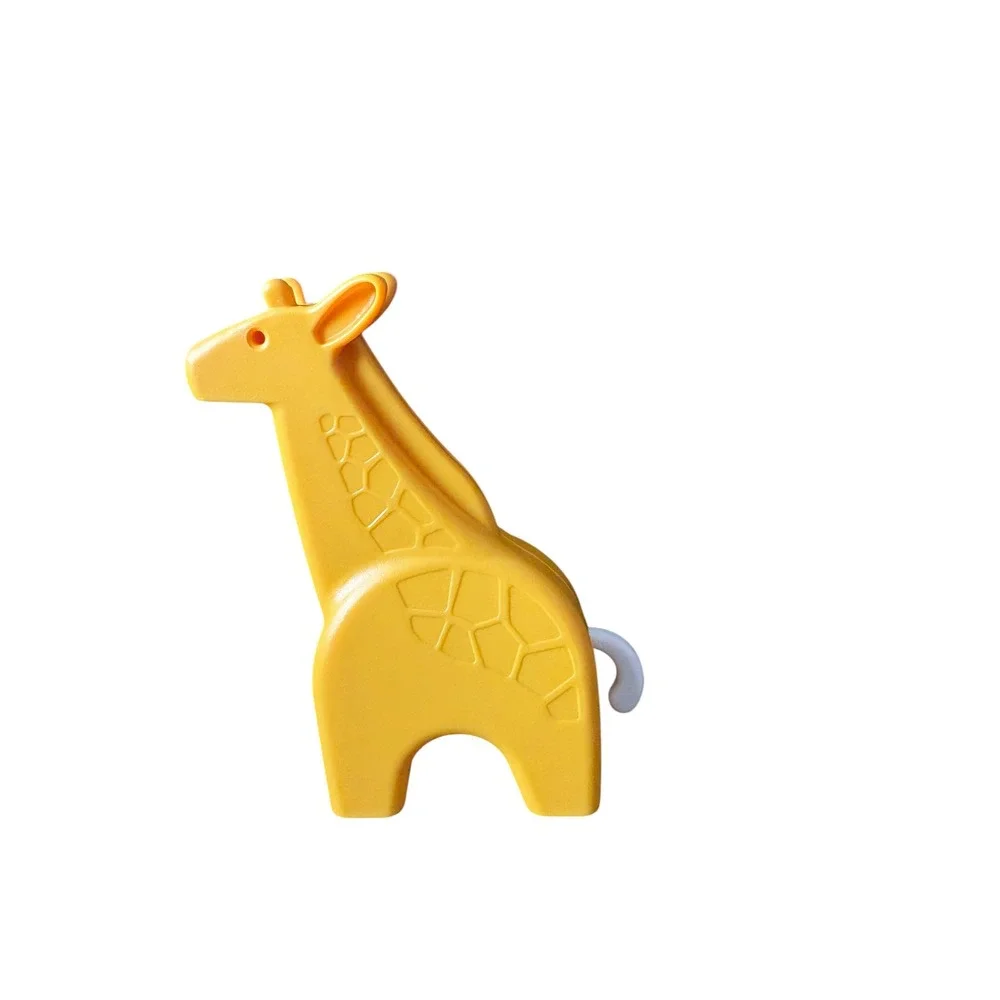 Halilit Animal Rattle Set Elephant Giraffe Rhino Lion‎ Baby Sensory Montessori